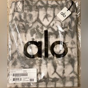 ALO NWT Grey Tiedye Shopper Tote
